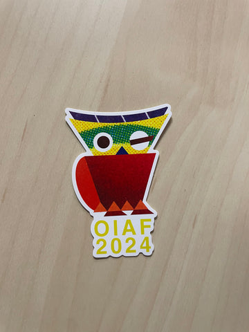 OIAF Owl Sticker